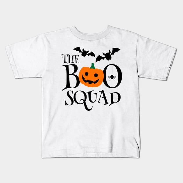 The Boo Crew Shirt, Boo Shirt, Halloween Party Shirt, The Boo Squad Shirt, Halloween Shirt, Spooky Season Shirt, Scary Tee, Halloween Party Kids T-Shirt by Hobbybox